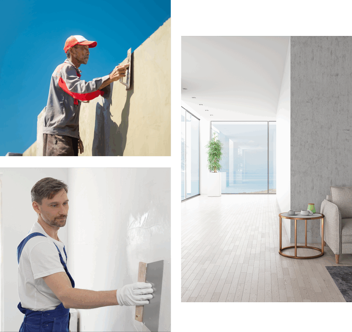 Workers and completed room comparison